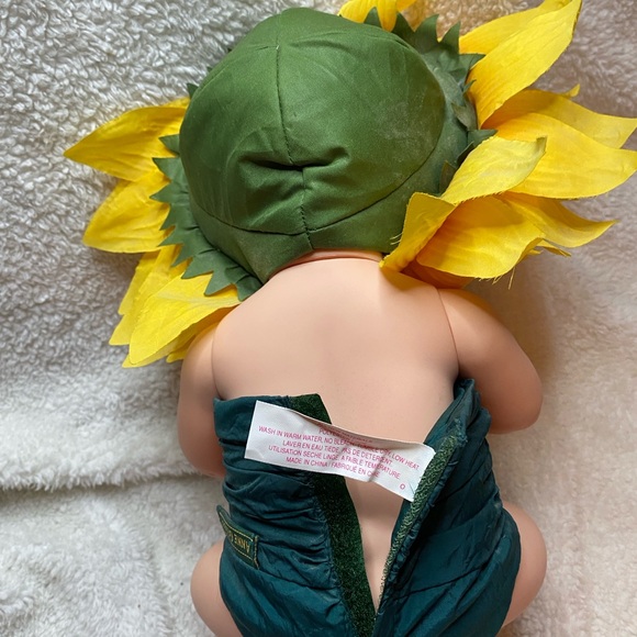 Anna Geddes Sunflower Baby Doll 15” Vintage 1998 Unimax Toys Doll color Multi - Picture 6 of 10
